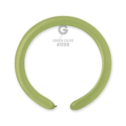 2" Green Olive #098 Gemar 100pcs image 0