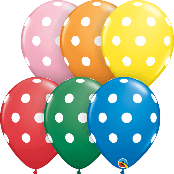 11'' Big Polka Dots (Standard Assortment) image 0