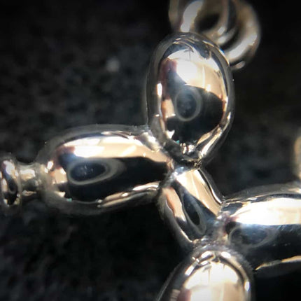 Balloon Dog Charm Silver image 2