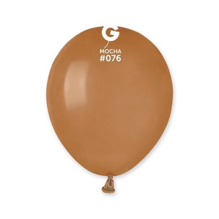 5" Round Mocha #076 - Gemar image 0