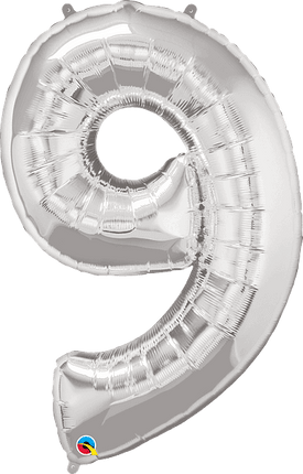 34" Number Nine Silver image 0