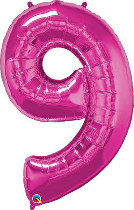 34" Number Nine Magenta image 0