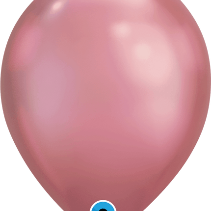 11'' Round Chrome Mauve