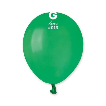 5" Round Green #013 - Gemar image 0