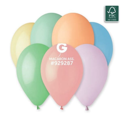 13" Round Macaron Assortment - Gemar image 0