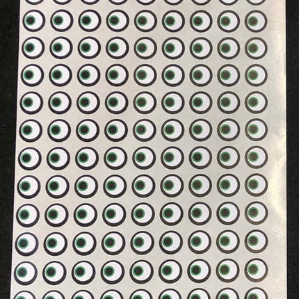 New Sticker Eyes (Green) image 0