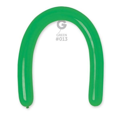 3" Green #013 - Gemar (50 Count) image 0