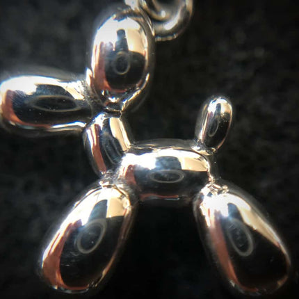 Balloon Dog Charm Silver image 1