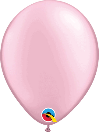 5" Round Pearl Pink image 0