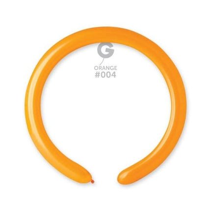 2" Orange #004 Gemar 100pcs
