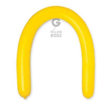 3" Yellow #002 - Gemar (50 Count)