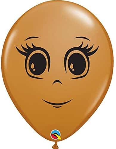 5" Feminine Face (mocha) image 0