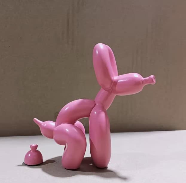Balloon Poop Dog Sculpture image 0