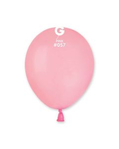 5" Round Pink #057 - Gemar image 0