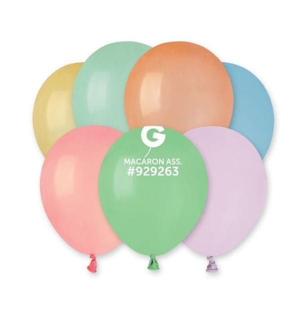 5" Round Macaron Assortment #MAC - Gemar image 0