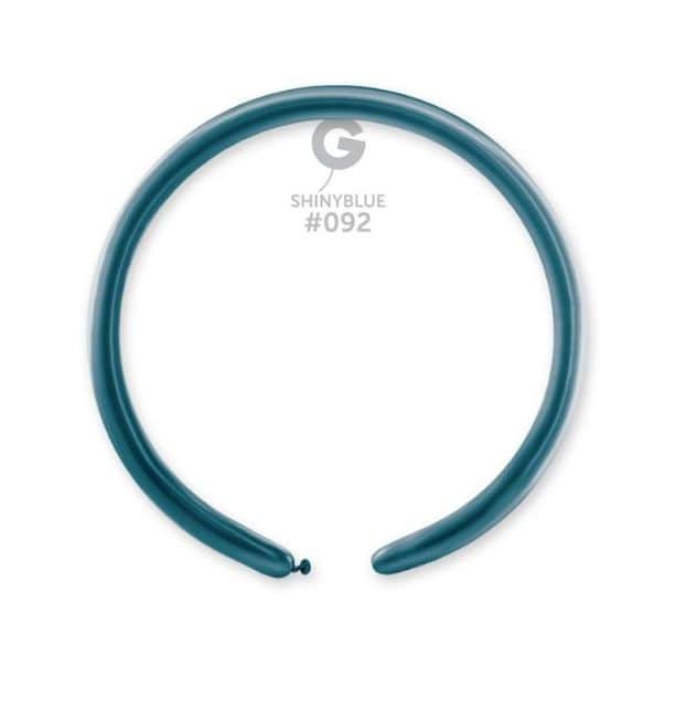 1" Shiny Blue #092 - Gemar (50 count) (Copy) image 0