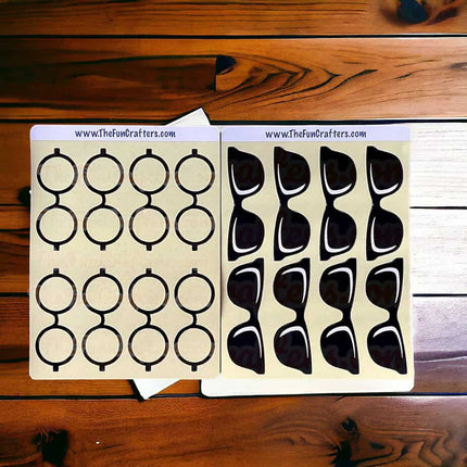 Sticker sheets - Glasses (2 designs) image