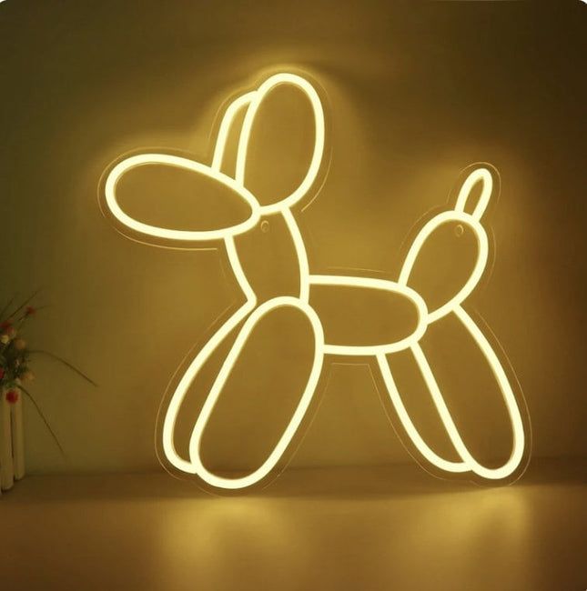 Balloon Dog LED Neon Sign image 0
