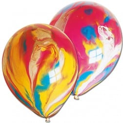 12" Marbled Jazzy Round (100) image 0
