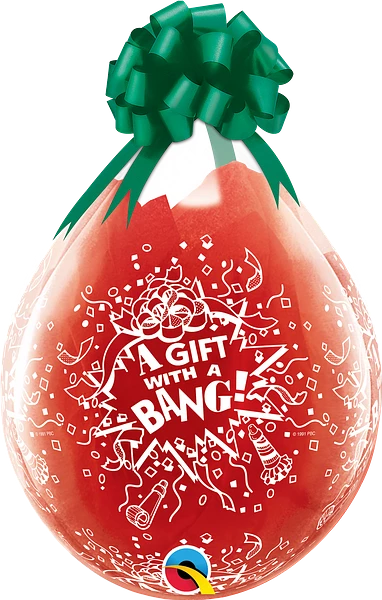 18'' Stuffing Balloons Merry Christmas Assortment Print Diamond Clear image 1