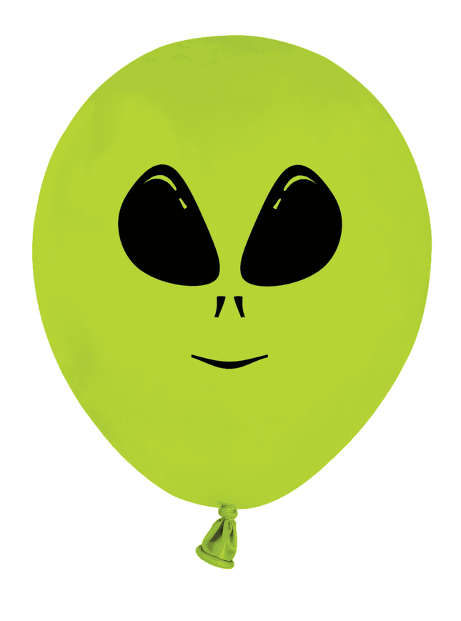5" Space Alien Head - Gemar - Playtime Balloons Exclusive image 0
