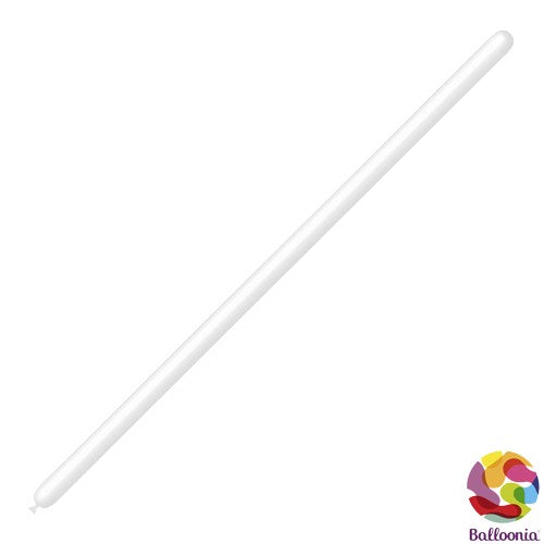 160 White P20 (50 per bag) - Balloonia image 0