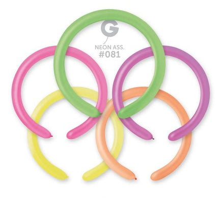 2" Neon Assorted #081 - Gemar image 0