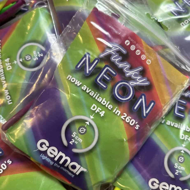 FREE SAMPLE PACK* - 2" Neon Assorted #081 - Gemar image 0