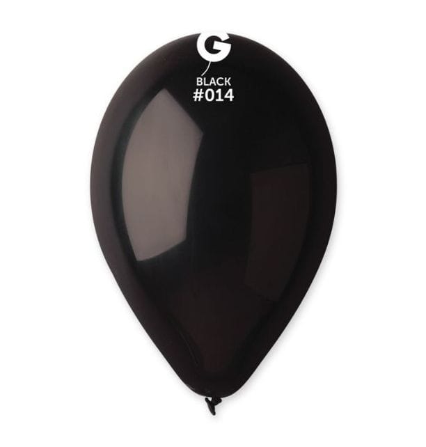 13" Round Black #014 - Gemar image 0