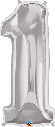 34" Number One Silver image 0