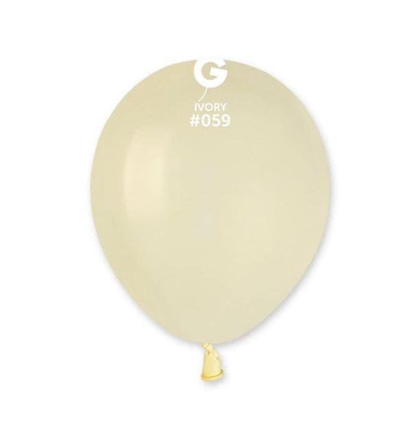 5" Round Ivory #059 - Gemar image 0