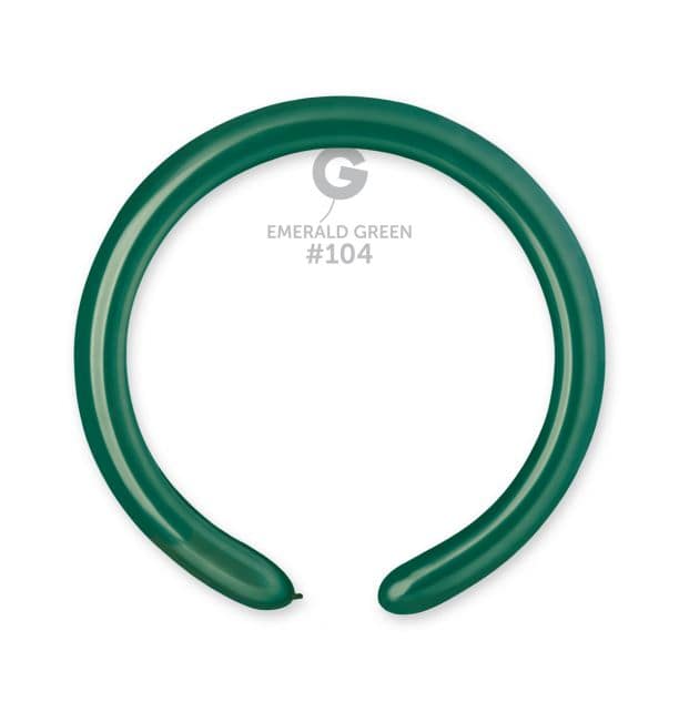 2" Emerald Green #104 Gemar 100pcs image 0