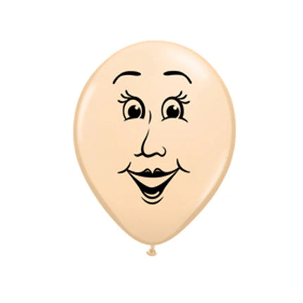 5" Woman's Face (blush) Qualatex