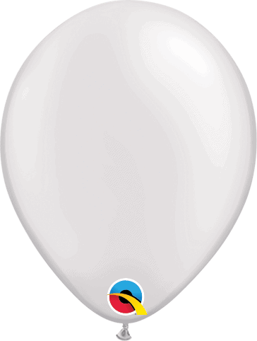 5" Round Pearl White image 0