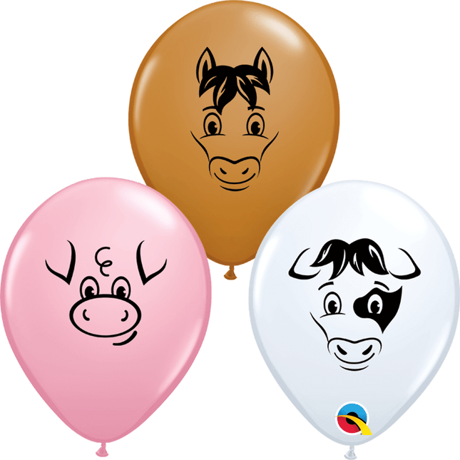 5" Farm Animal Faces image 0