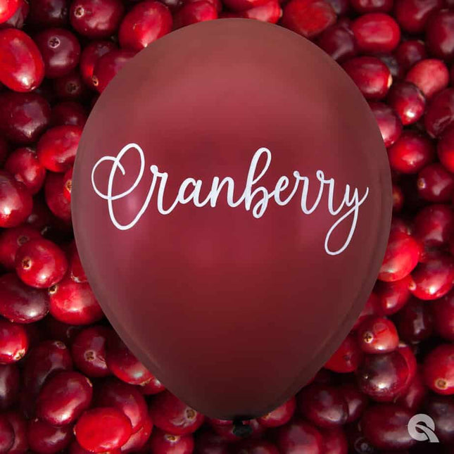 5" Round Cranberry image 0