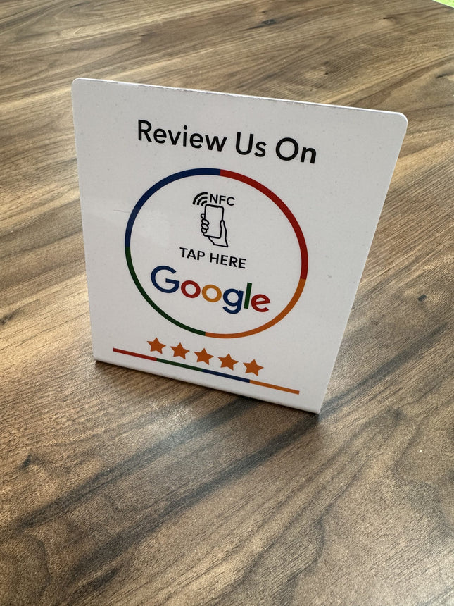 NFC Google Review Stand image 0