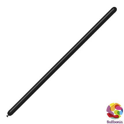 160 Black P41 (50 per bag) - Balloonia image 0