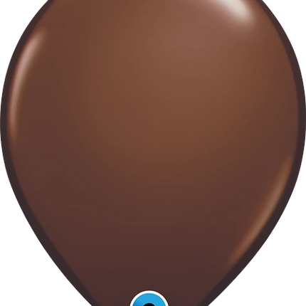 11" Round Chocolate Brown image 0