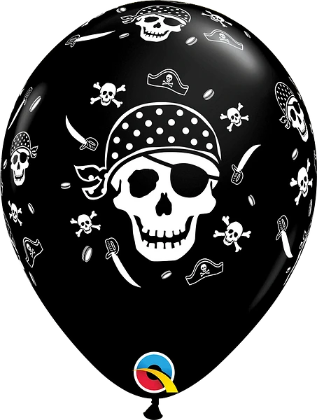 11'' Pirate Skull & Cross Bones image 0