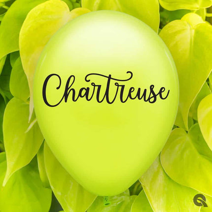 5" Round Chartreuse image 0