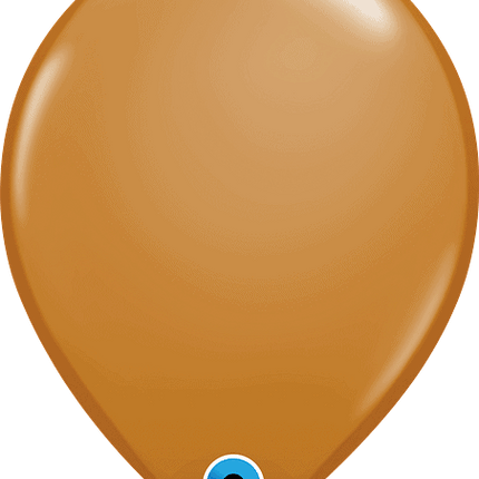 11" Round Mocha Brown image 0