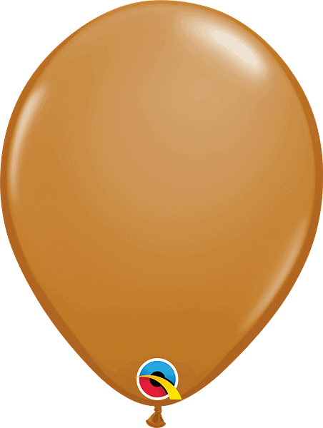 11" Round Mocha Brown image 0