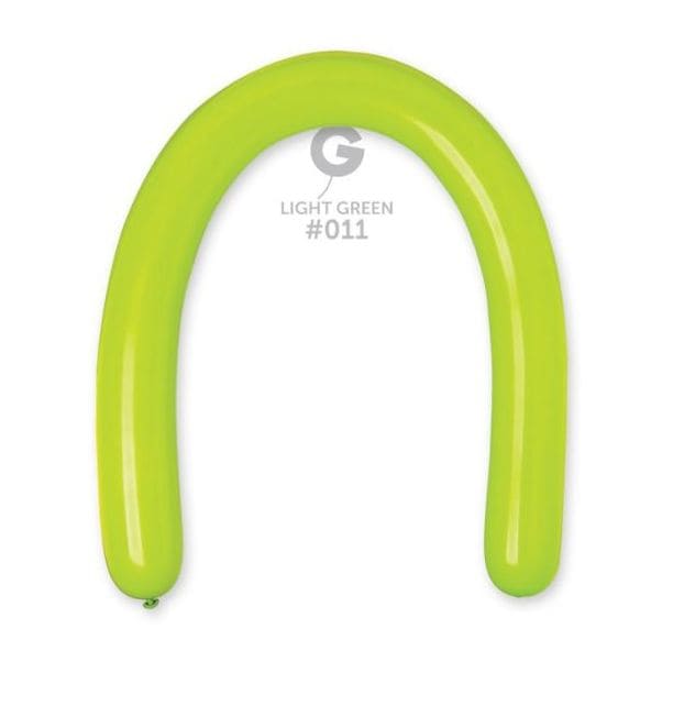 3" Light Green #011 - Gemar (50 Count) image 0