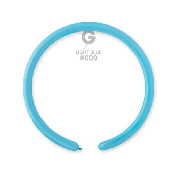 1" Light Blue #009 - Gemar