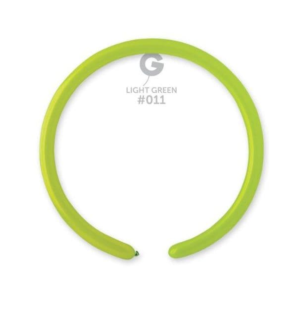 1" Light Green #011 - Gemar