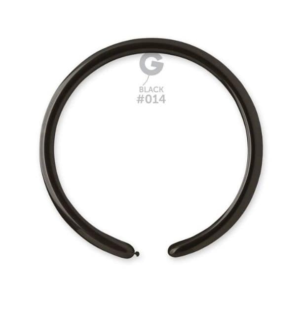 1" Black #014 - Gemar