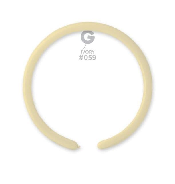 1" Ivory #059 - Gemar