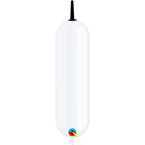 321Q Bee Body White Qualatex Modelling Balloon