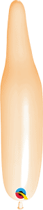 321Q Blush Qualatex Modelling Balloon